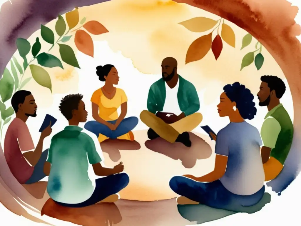 Círculo de poesía: Diversidad y pasión en acuarela Un cálido taller de poesía hablada en plataformas digitales: diversidad, pasión y creatividad en acuarela
