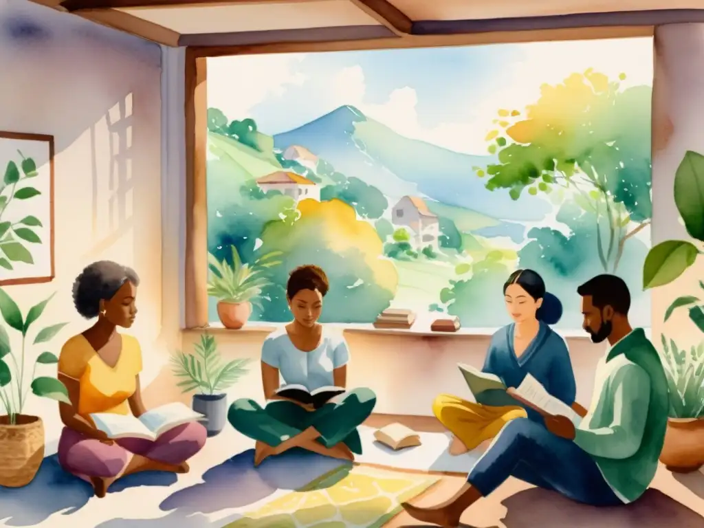Un encuentro poético online desde casa, con personas sumergidas en la belleza de la poesía, iluminados por la calidez de la luz natural