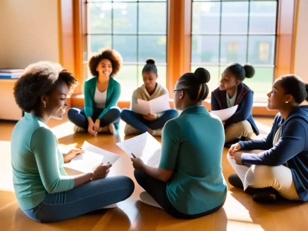 Inspirador taller de poesía en educación