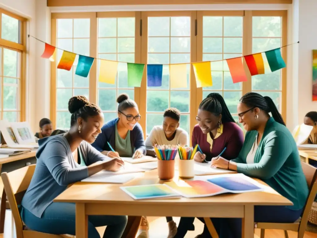 Vibrante taller de poesía multicultural con potencial de mercado